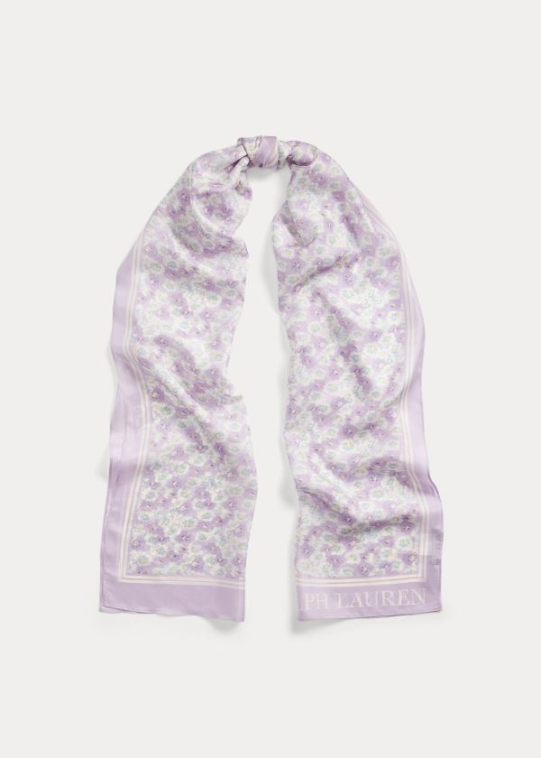 Women's Ralph Lauren Diana Silk Scarf | 182306IBP